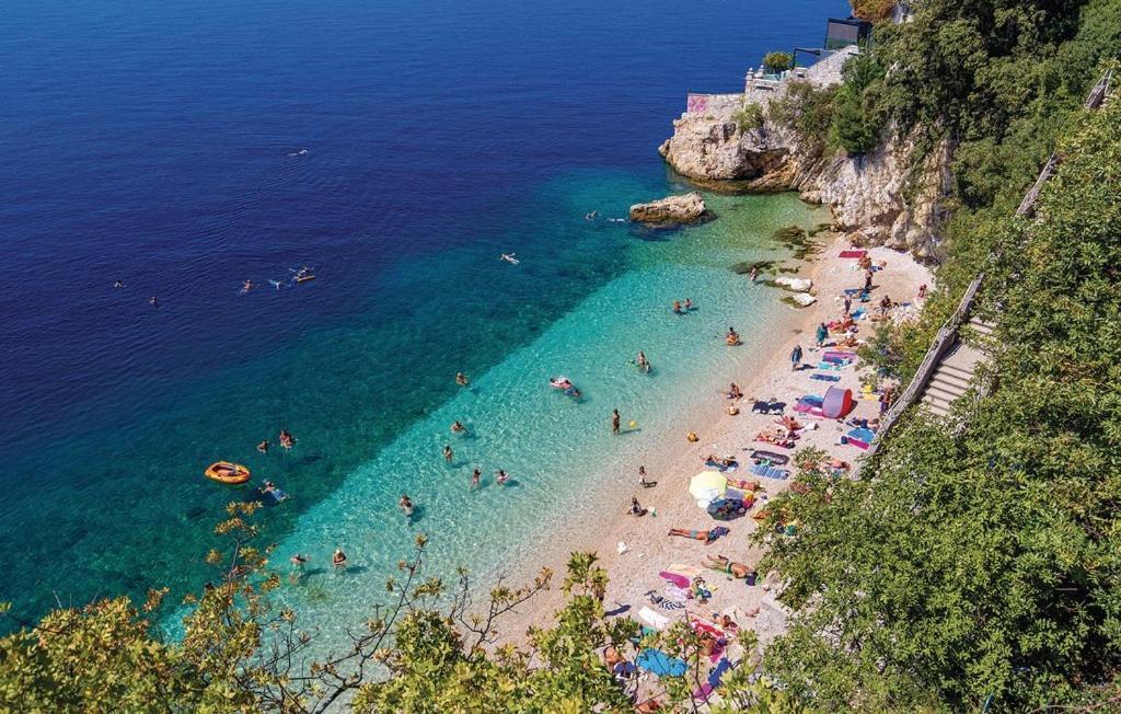 Ferienwohnung Mit Pool Kroatien Mit Meerblick Und Pool Ловран Экстерьер фото