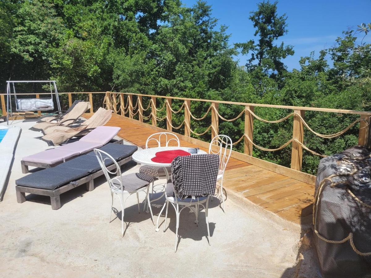 Ferienwohnung Mit Pool Kroatien Mit Meerblick Und Pool Ловран Экстерьер фото