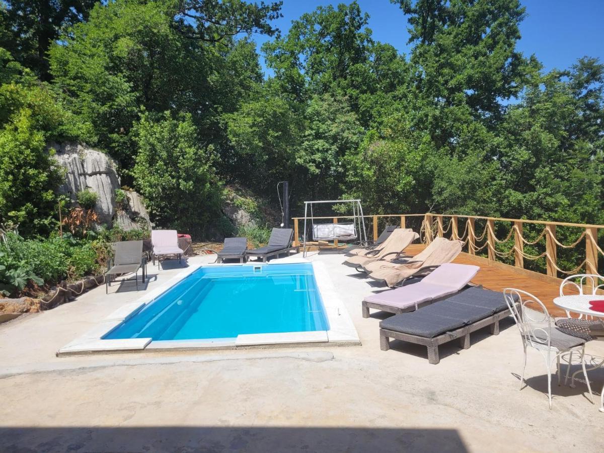 Ferienwohnung Mit Pool Kroatien Mit Meerblick Und Pool Ловран Экстерьер фото