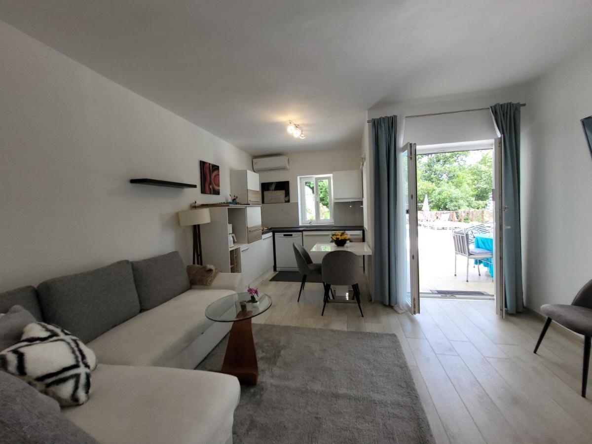 Ferienwohnung Mit Pool Kroatien Mit Meerblick Und Pool Ловран Экстерьер фото