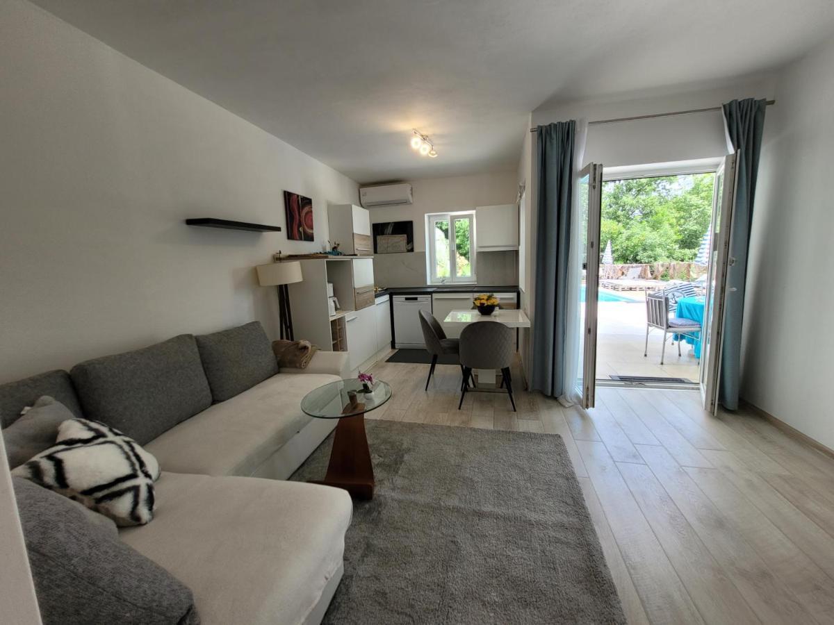 Ferienwohnung Mit Pool Kroatien Mit Meerblick Und Pool Ловран Экстерьер фото