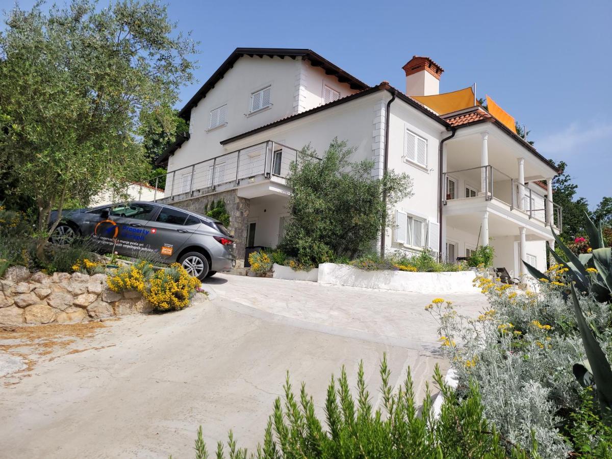 Ferienwohnung Mit Pool Kroatien Mit Meerblick Und Pool Ловран Экстерьер фото
